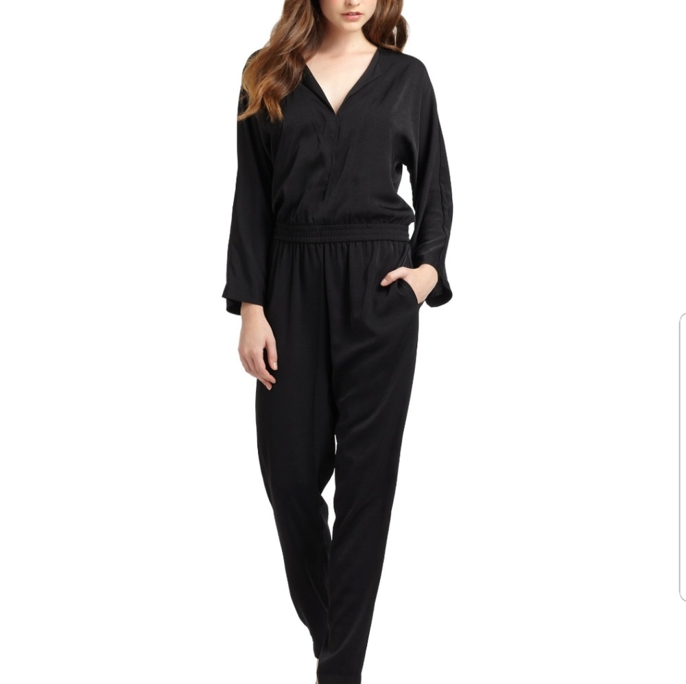 Bcbg Max Azria Margery Black Jumpsuit